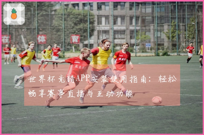 世界杯竞猜APP安装使用指南：轻松畅享赛事直播与互动功能