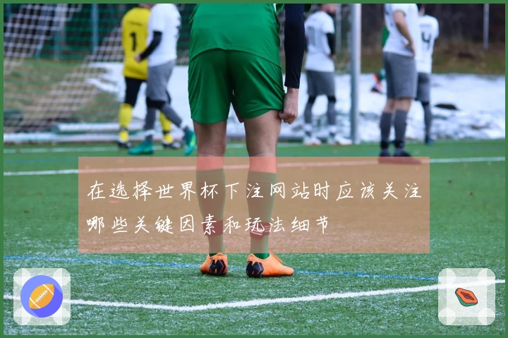 在选择世界杯下注网站时应该关注哪些关键因素和玩法细节