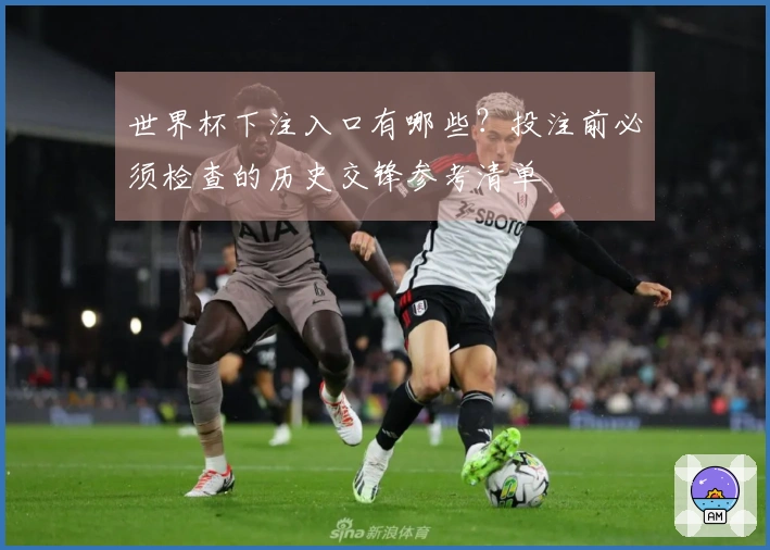 世界杯下注入口有哪些？投注前必须检查的历史交锋参考清单